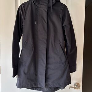 Athleta Black Rain Jacket